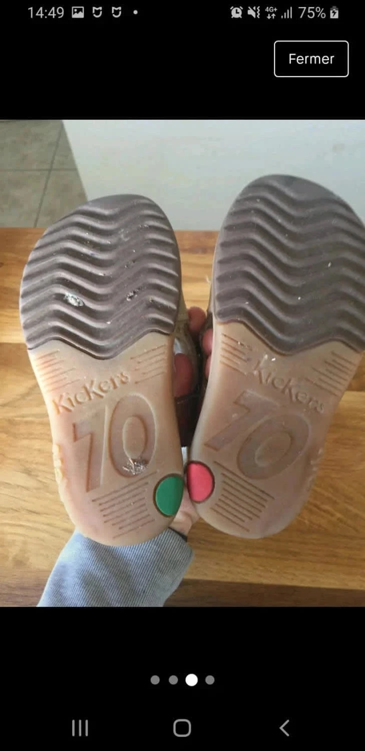 Nu pied sandales kickers 24 – photo 3